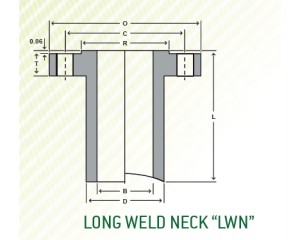 Long Weld Neck Forged Flange